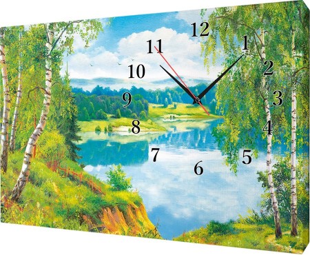 Часы на холсте 40х50 У336